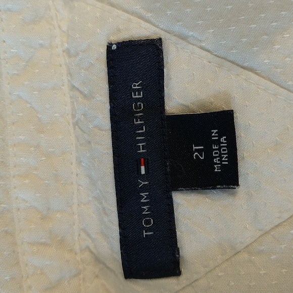 Size 2 toddler Tommy Hilfiger white blouse - Picture 9 of 10
